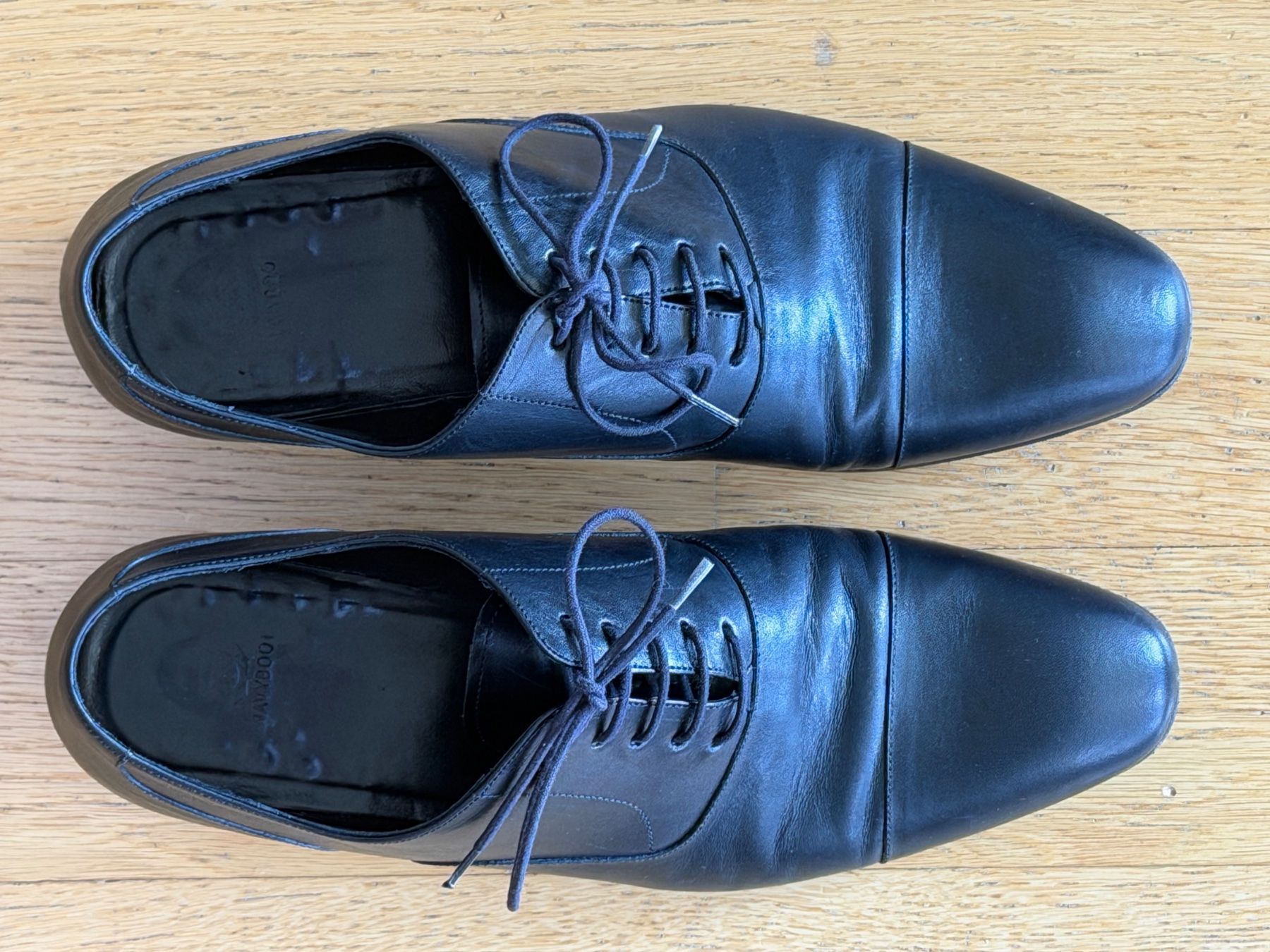 Navyboot Chaussures hommes: Navyboot Schuh Leder schwarz Grösse 44 – D'occasion à Zürich par Kue_Zuerich 1