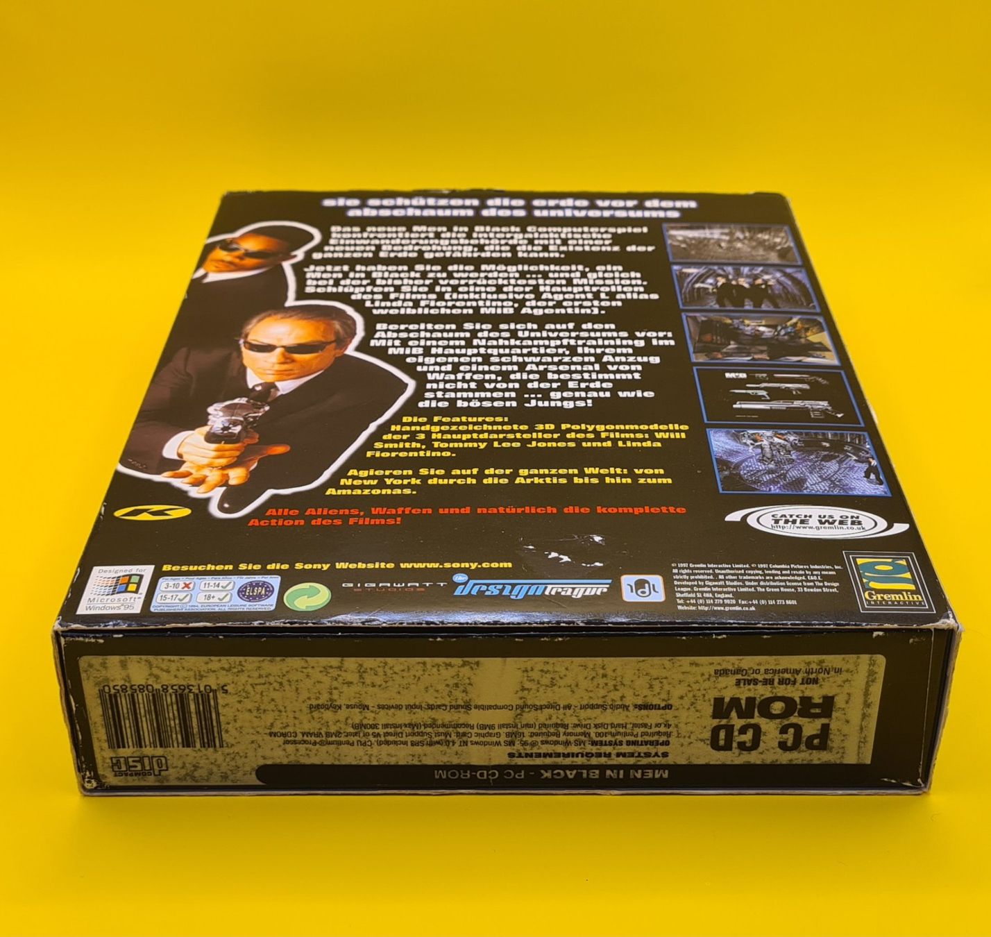 Giochi: PC Game | MIB | Men In Black | Gremlin Interactive Ltd. 1997 – Usato da Dietikon venduto da Jacky1983 3
