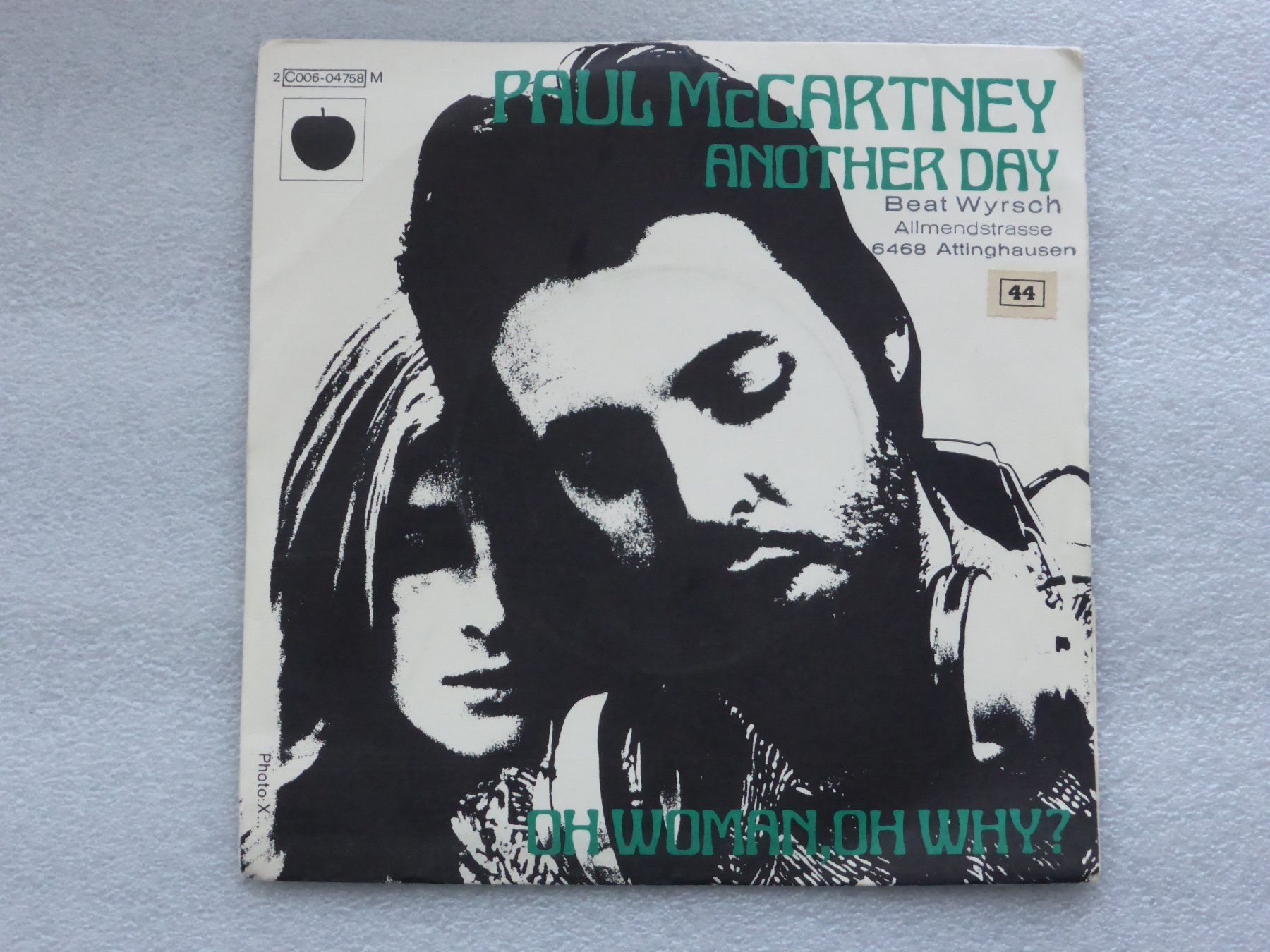 Schallplatten: Vinyl Single   PAUL McCARTNEY – Gebraucht aus Küssnacht am Rigi von Mondkinder