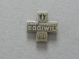 Abzeichen Emmenth. Schwingfest Schwingen Eggiwil BE 1954