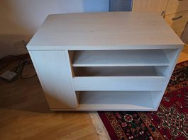 Tv Möbel Sideboard mit  Fächern helles Holz