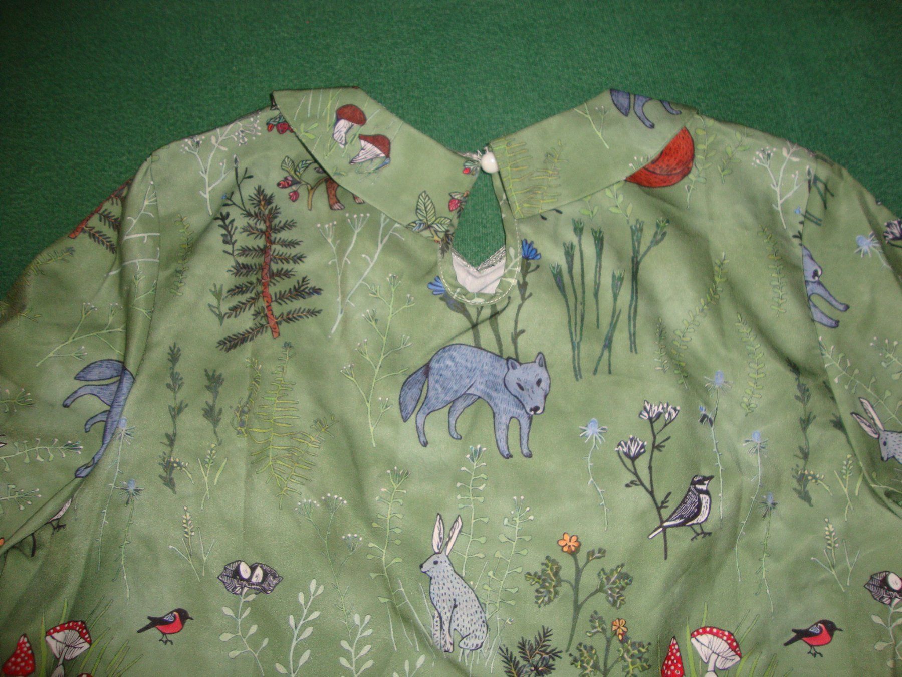 Chemisiers: Bluse mit Wildtieren, neu – Neuf (Voir description) à Laufen par ereli 4