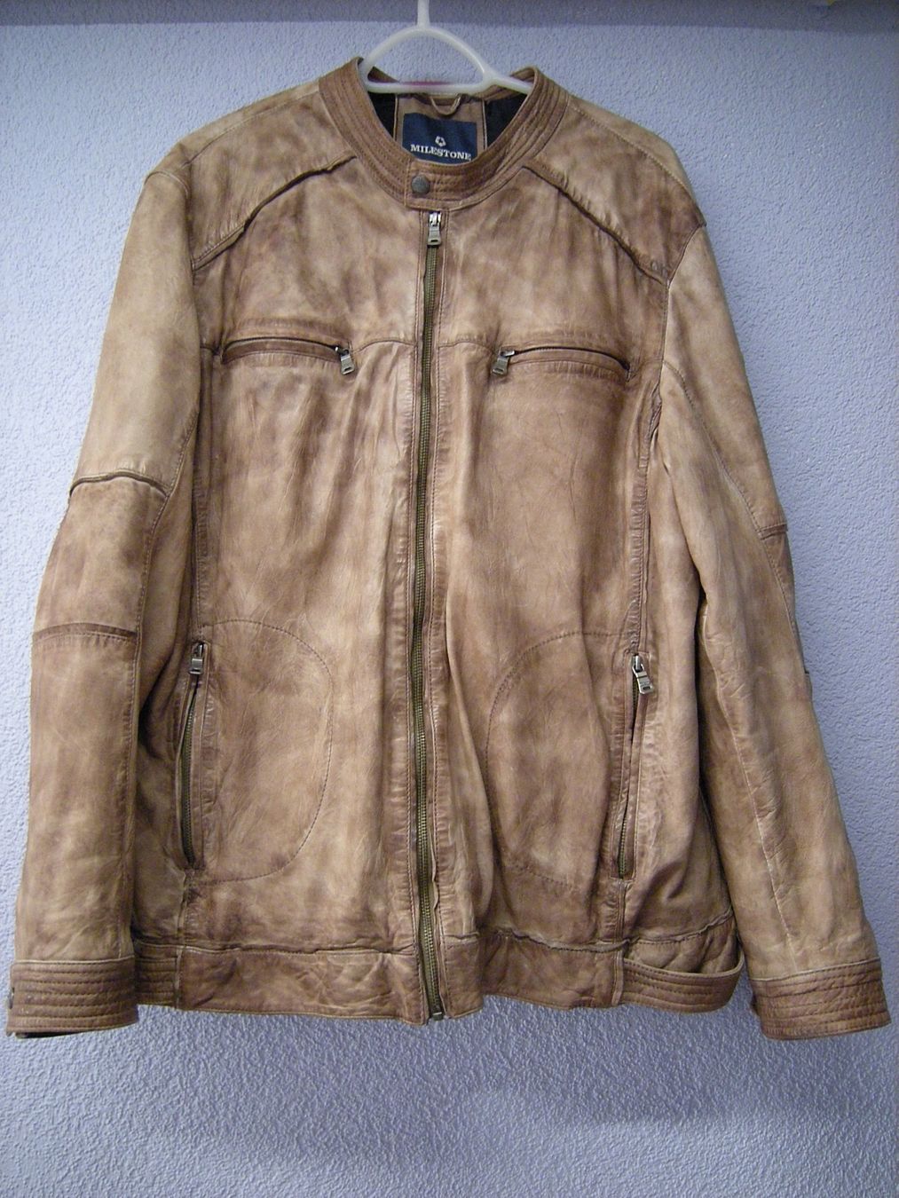 Vestes: LEDERJACKE BRAUN MELIERT – D'occasion à Basel par Ceebee62 2