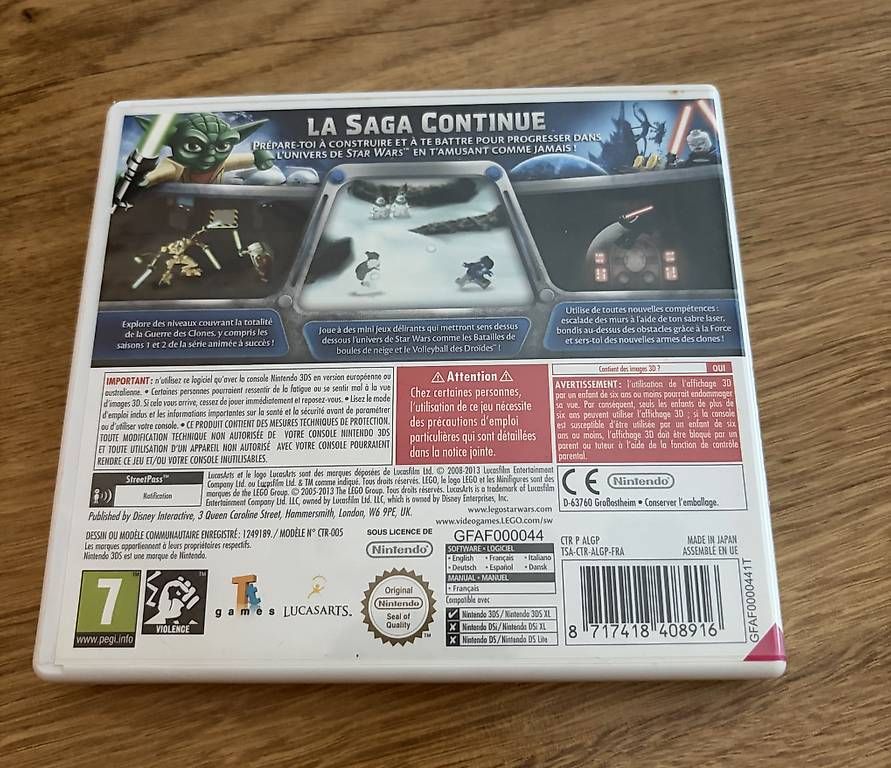 Nintendo Giochi: 3DS Lego Star Wars 3 – Usato da Glattpark(Opfikon) venduto da Beubeu44 2