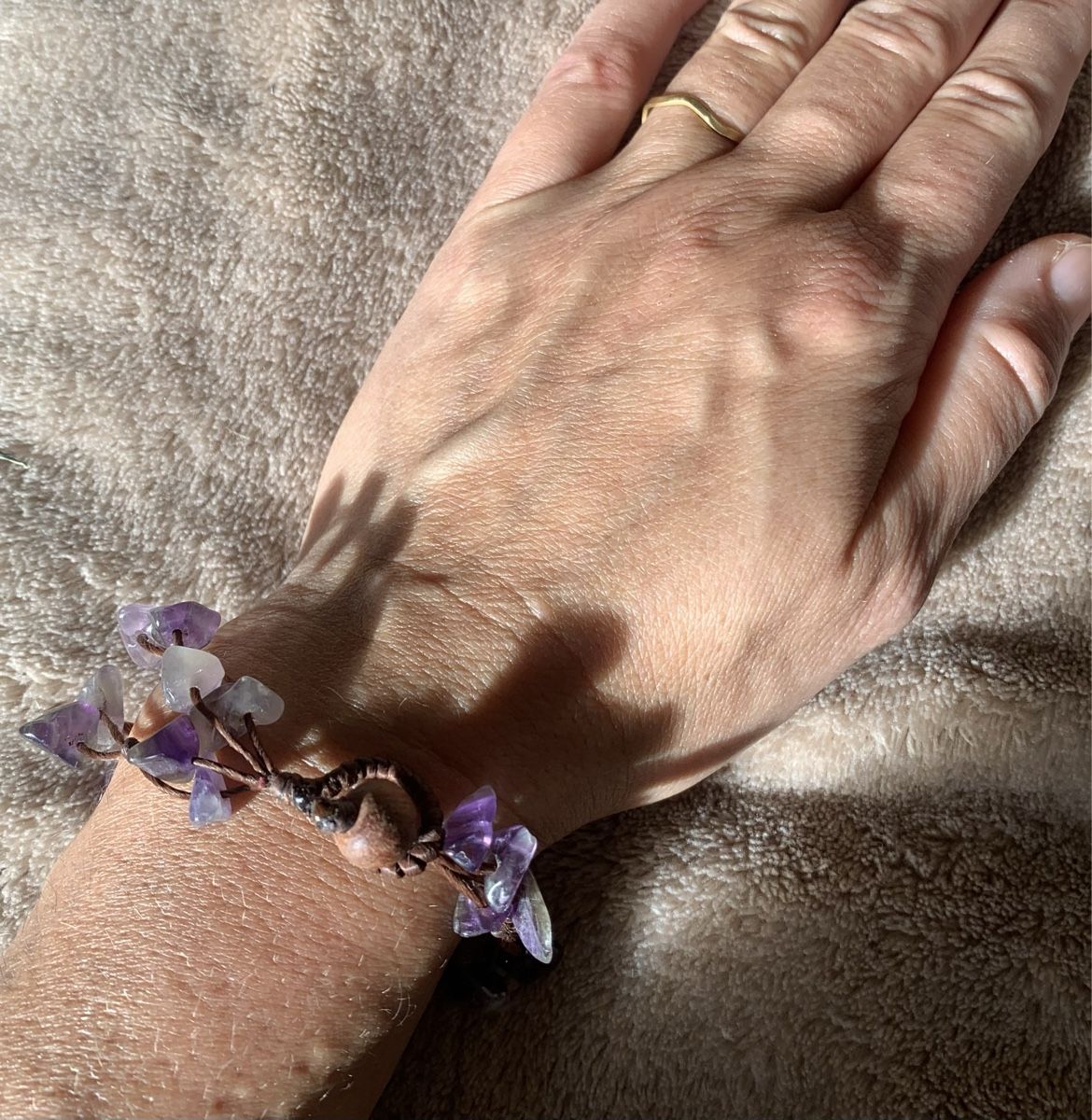 Bracciali & Braccialetti: Amethist Armkette Armband – Nuovo (secondo la descrizione) da Pfäffikon ZH venduto da mel_lmw7 1