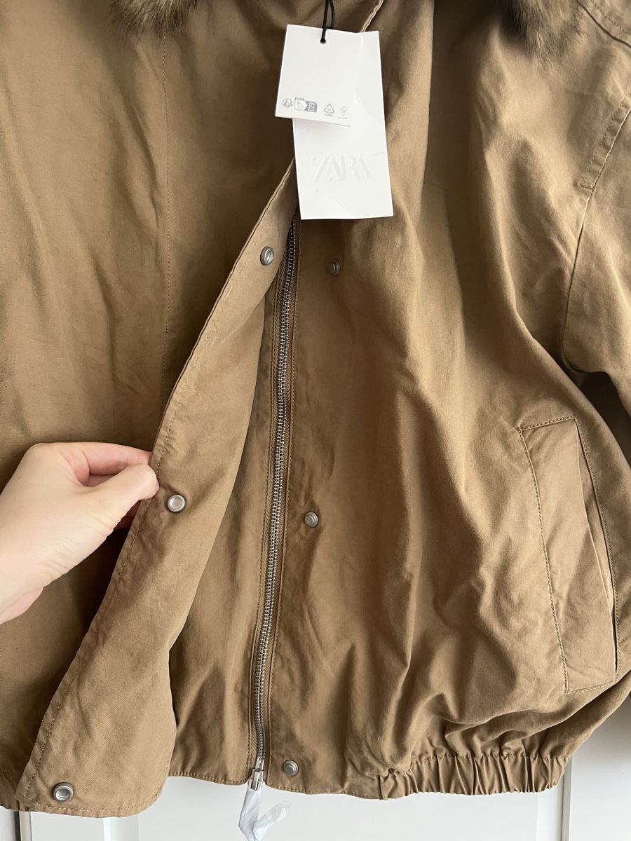 Zara Giacche: Jacke mit Pelzkragen – Nuovo e nell'imballaggio originale da Allschwil venduto da eyl_bb8q 4