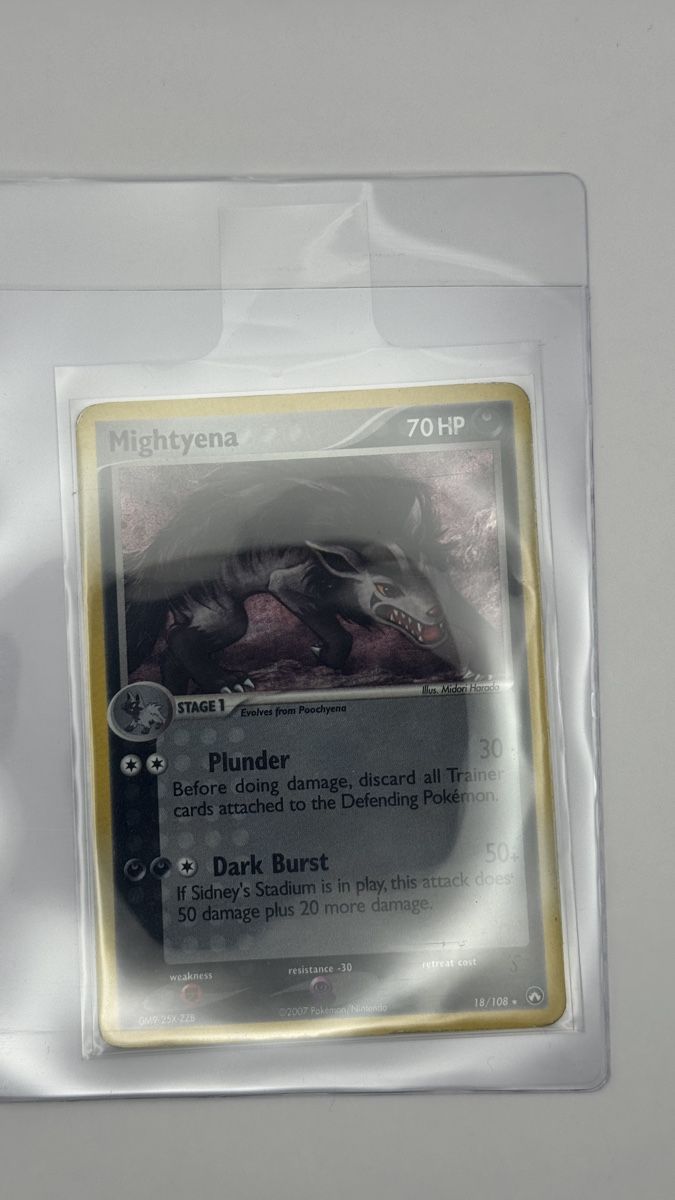 Pokémon Carte collezionabili: Mightyena 18/108 Holo Ex power Keepers – Usato da Belprahon venduto da Rob_ain 2