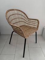 Duo de chaises en rotin