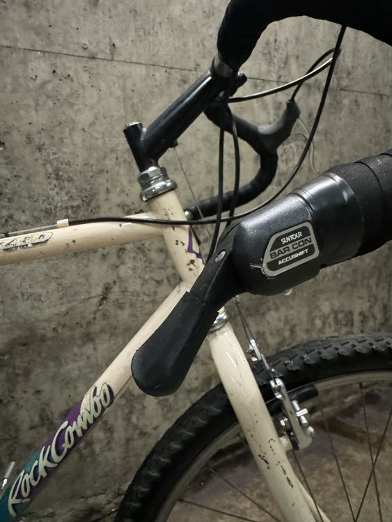 Paire De Pneus VTT Vintage Specialized RockCombo - 26 X 1.95 - Pour Gravel/rock - Noir - Occasion