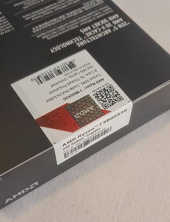 AMD Ryzen 7 9800X3D & ASUS ROG STRIX X870E-E GAMING WIFI (Neu und ...