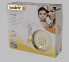 Medela Swing Milchpumpe mit Zubehör