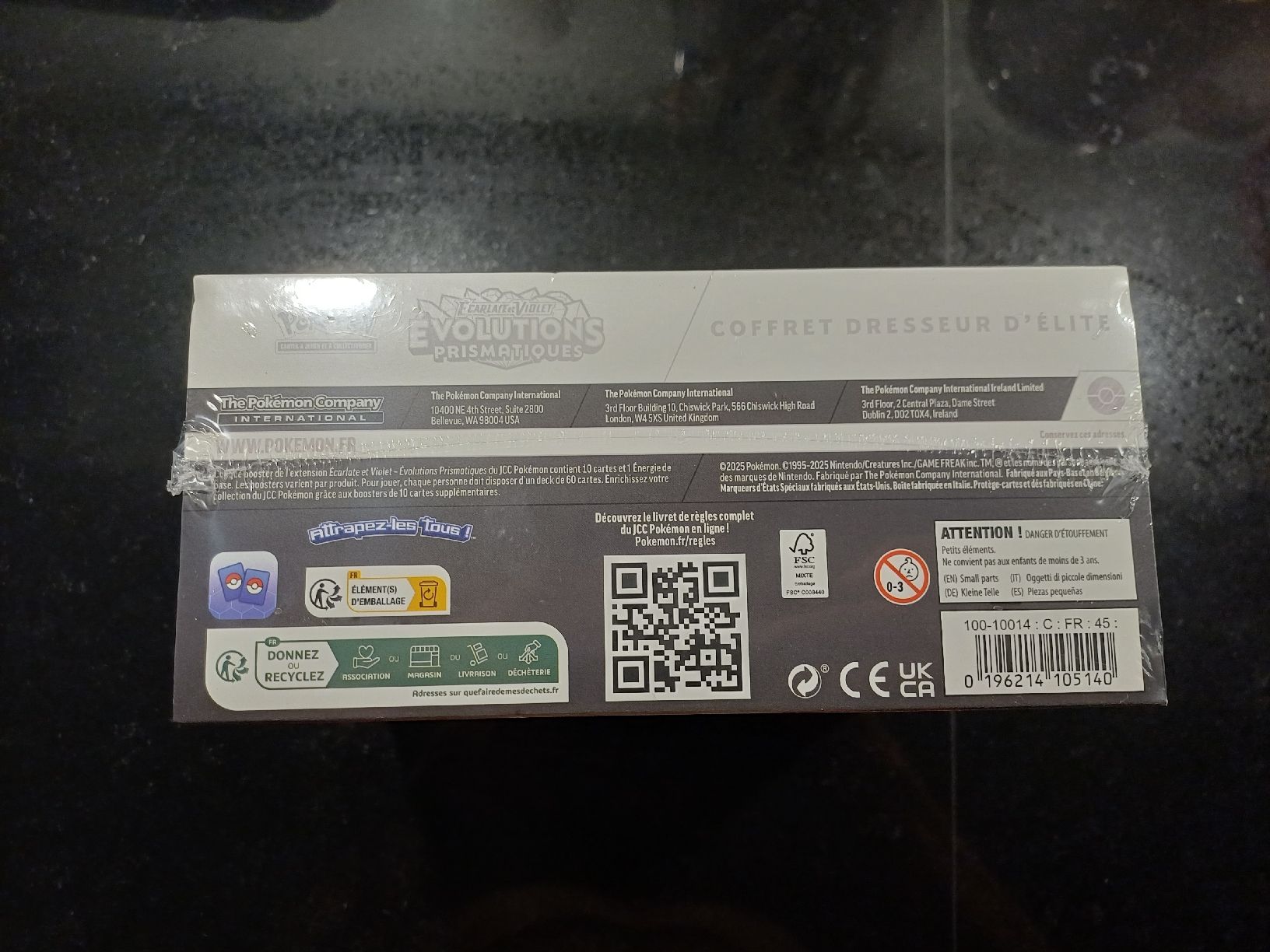 Pokémon Carte collezionabili: ETB Evolutions Prismatiques FR – Nuovo e nell'imballaggio originale da Bernex venduto da Adrieneagle 5