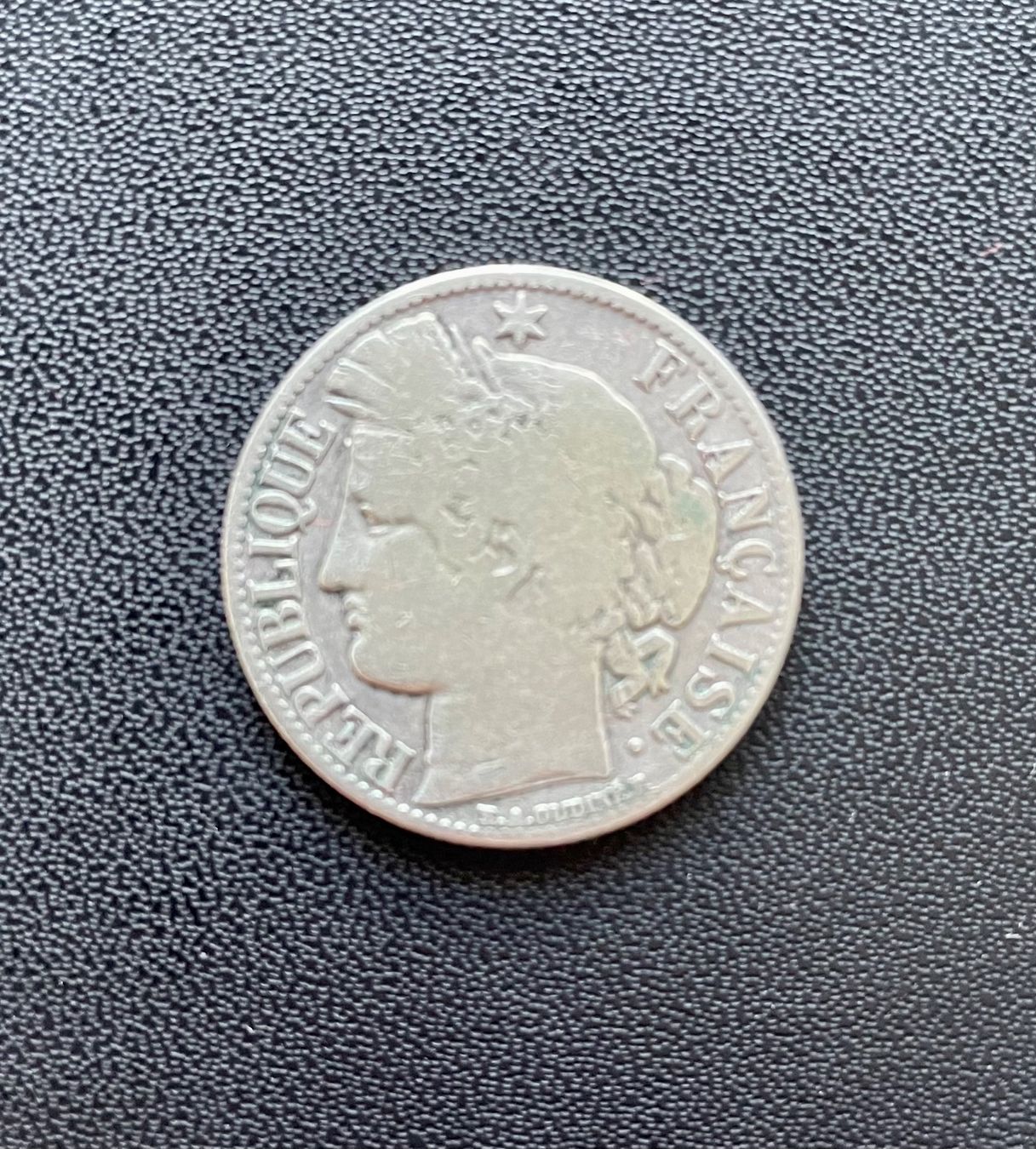Tutti le monete: Frankreich - 1 Francs 1871 A – Usato da Meilen venduto da coins4sale