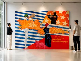 Grande toile Pop Art 70's