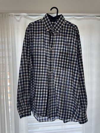 Paul & Shark Men's Casual Checkered Shirt, Size 42, Summer