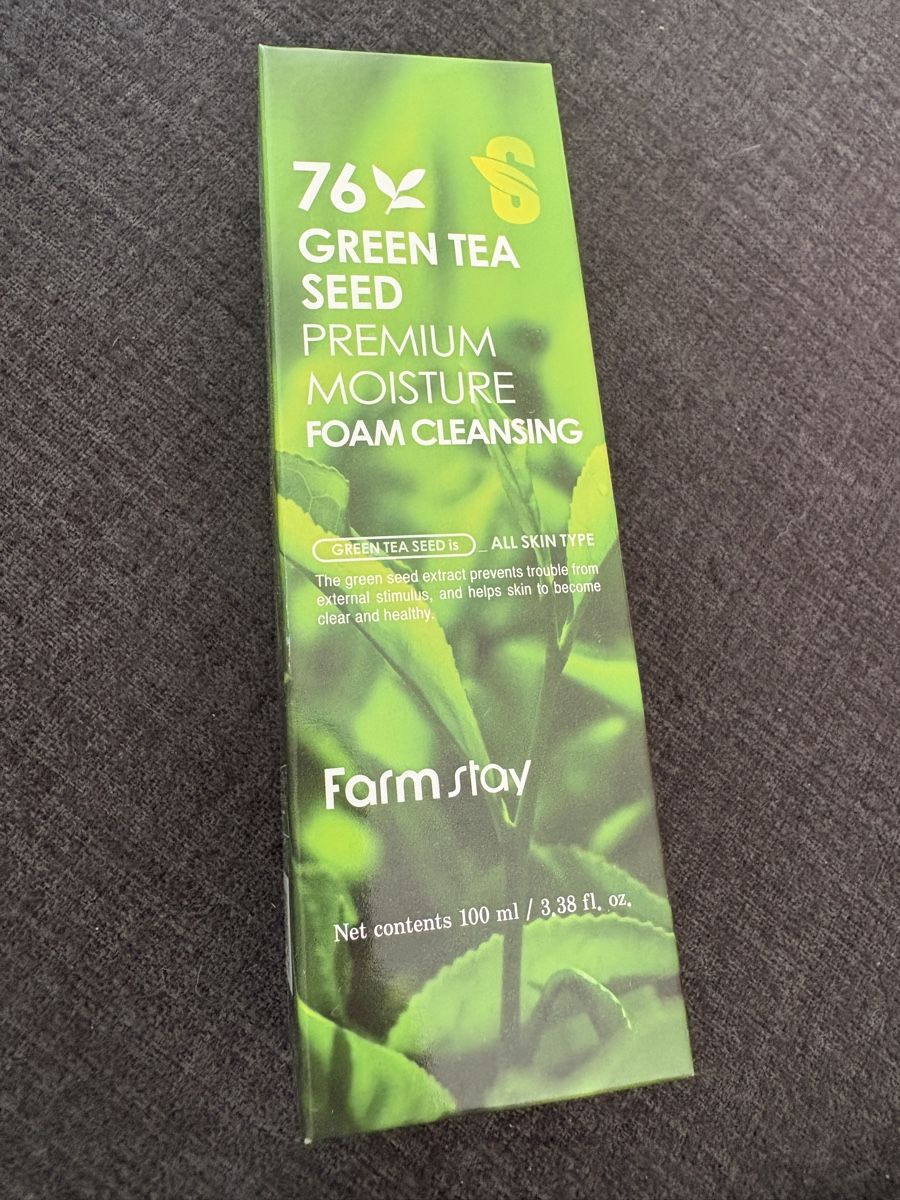 Cura del viso: Farmstay Green Tea Foam Cleansing – Nuovo e nell'imballaggio originale da Kloten venduto da raf_6nbr