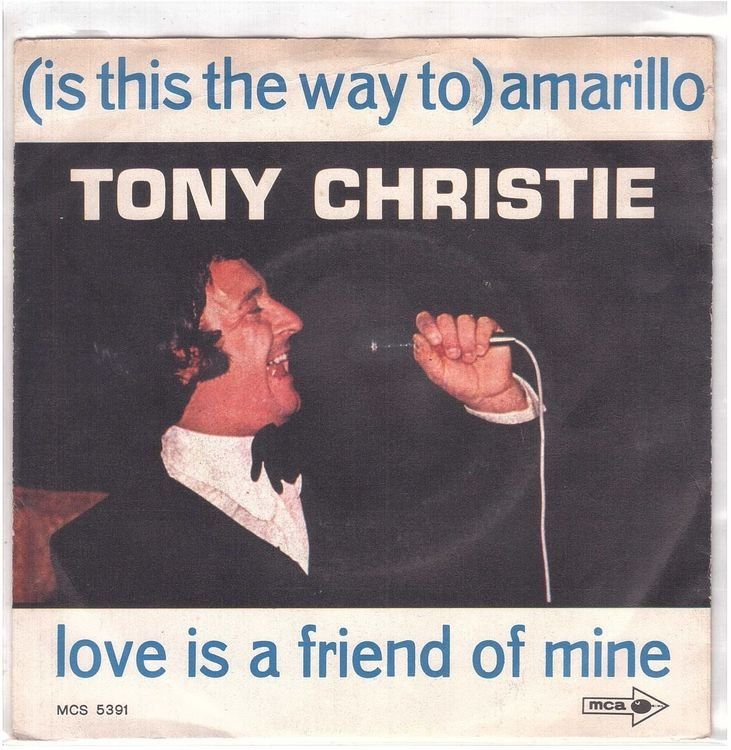 Dischi in vinile: Tony Christie  --  Amarillo   Single7 – Usato da Rheinau venduto da asteng