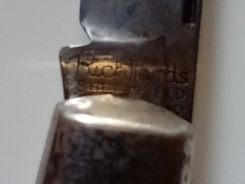 Taschenmesser: Vintage Sackmesser Richards Sheffield Perlmuttschale England – Gebraucht aus Oberdorf BL von Barocki888 4