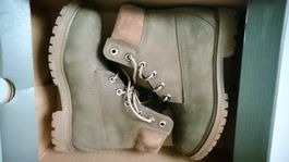 Timberland Stiefel Leder dgreen 36