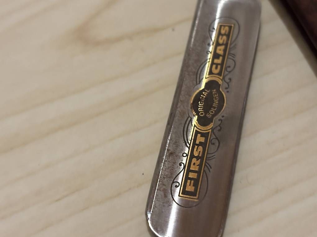 Rasoi & Lamette da barba: Solingen First Klass Rasiermesser – Usato da Hauenstein venduto da JJLoop 1