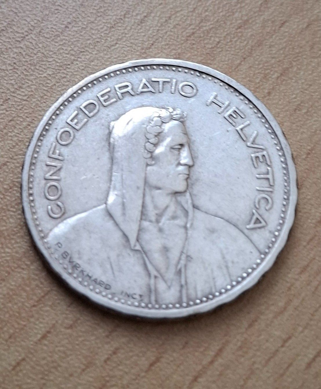 Tutti le monete: 5 FRANKEN 1931 SEHR SCHÖN – Usato da Siglistorf venduto da Winer03 1