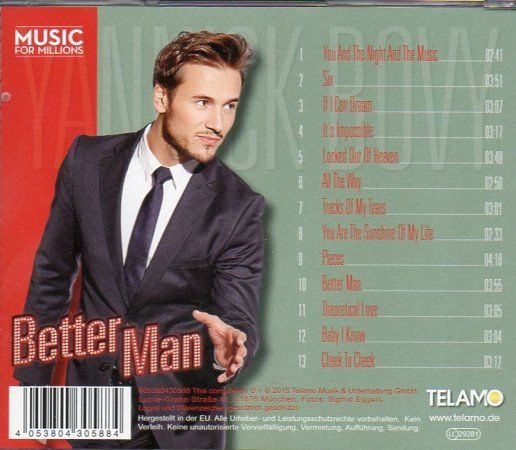 CD: CD Yannick Bovy - Better man (2015) – Usato da Möriken AG venduto da mineralia 1
