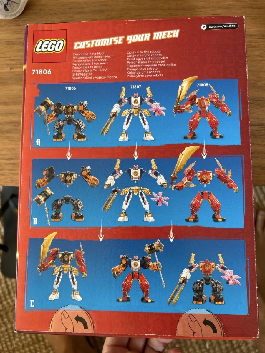 Lego Kit di costruzioni: LEGO Ninjago 71806 Cole's Elemental Earth Mech – Nuovo e nell'imballaggio originale da Zürich venduto da jul_t8hp 1