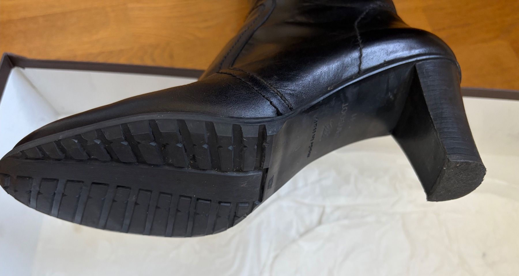 Navyboot Damenschuhe: NAVYBOOT Damen Stiefel Schwarz Leder Grösse 41 – Gebraucht aus Islisberg von Iapetus 7
