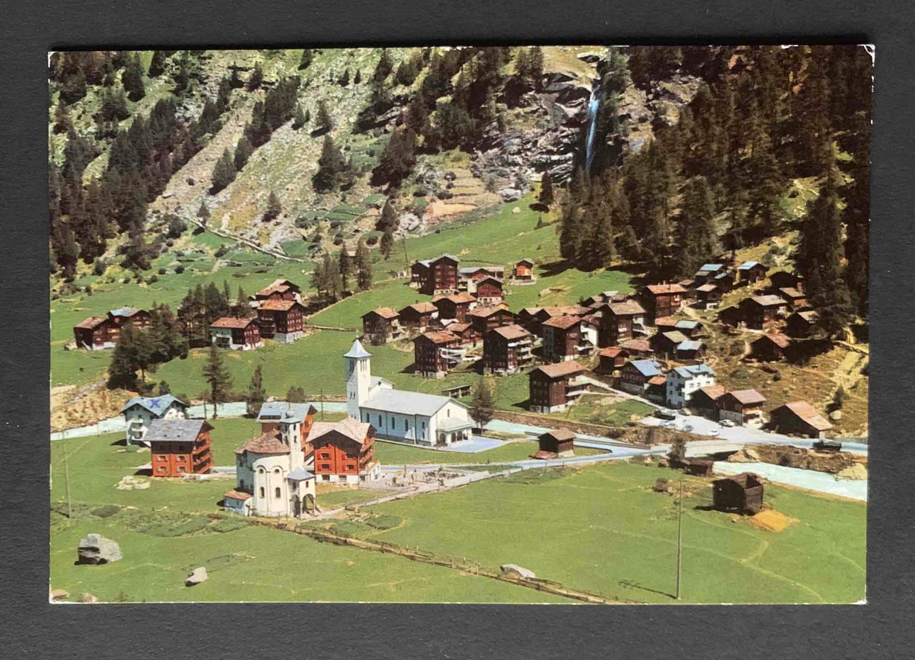 Ansichtskarten: AK Saas Balen Wallis – Gebraucht aus Goldau von artelier1