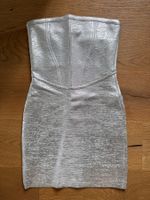 Herve Leger Kleid Grösse S, metallic