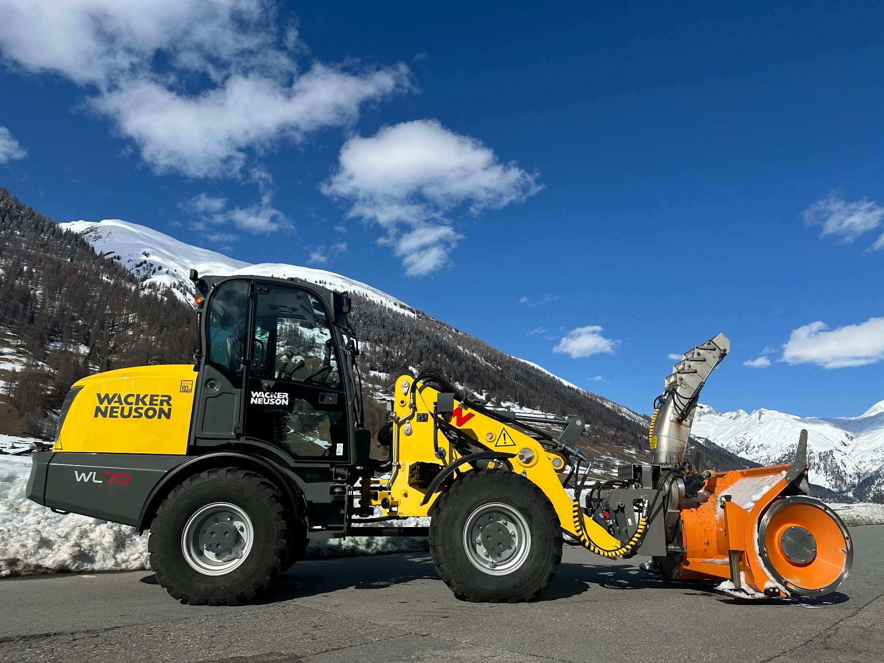 Zaugg Sgombero neve: WACKER NEUSON WL70 mit Zaugg SF72 – Nuovo (secondo la descrizione) da Oberwald venduto da 7408