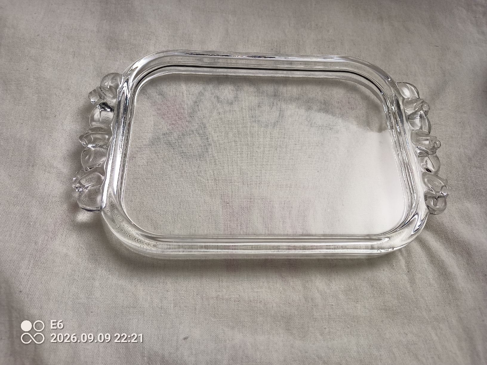 Piatti di portata: Butterplatte aus Glas – Usato da Zürich venduto da Mitzi6