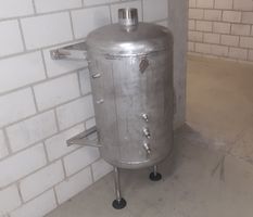 Behälter aus Chromstahl, Inox - Tank für Regenwasser??