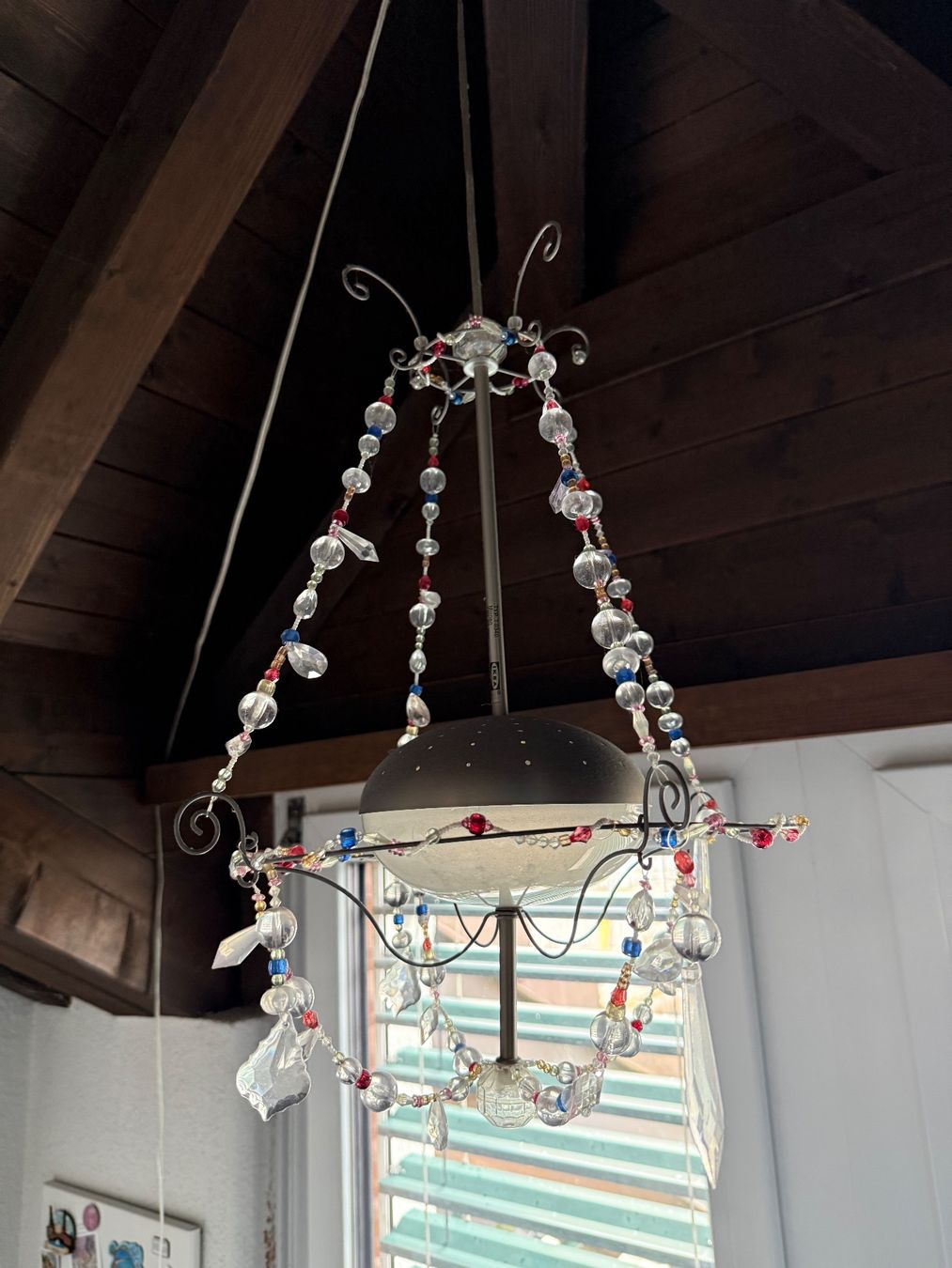 Ikea Lampadari & plafoniere: Glasperlen Kronleuchter/Lampe – Usato da Altendorf venduto da Ga04 1