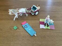 Schleich Horse Club Kutsche mit Schlafsack