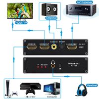 Navceker HDMI 2.1 Audio-Extraktor - NEU
