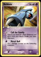 Beldum 54/101 Pokémon EX Hidden Legends