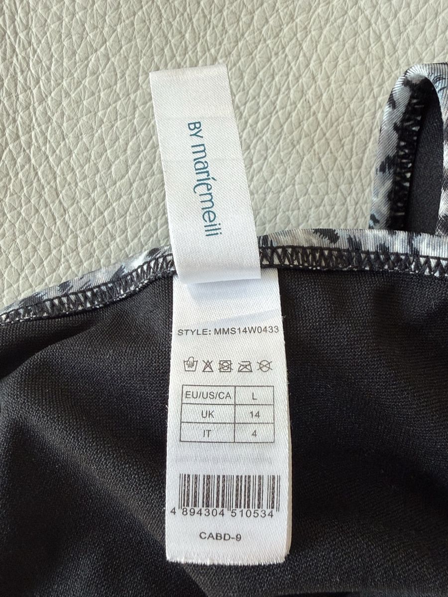 Badekleider & Bikinis: Maillot de bain bleu léopard taille L neuf!  – Neu und originalverpackt aus Cointrin von sacha1981 3