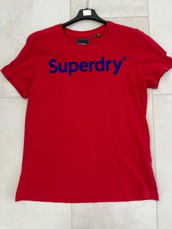 Damen Superdry T-Shirt rot