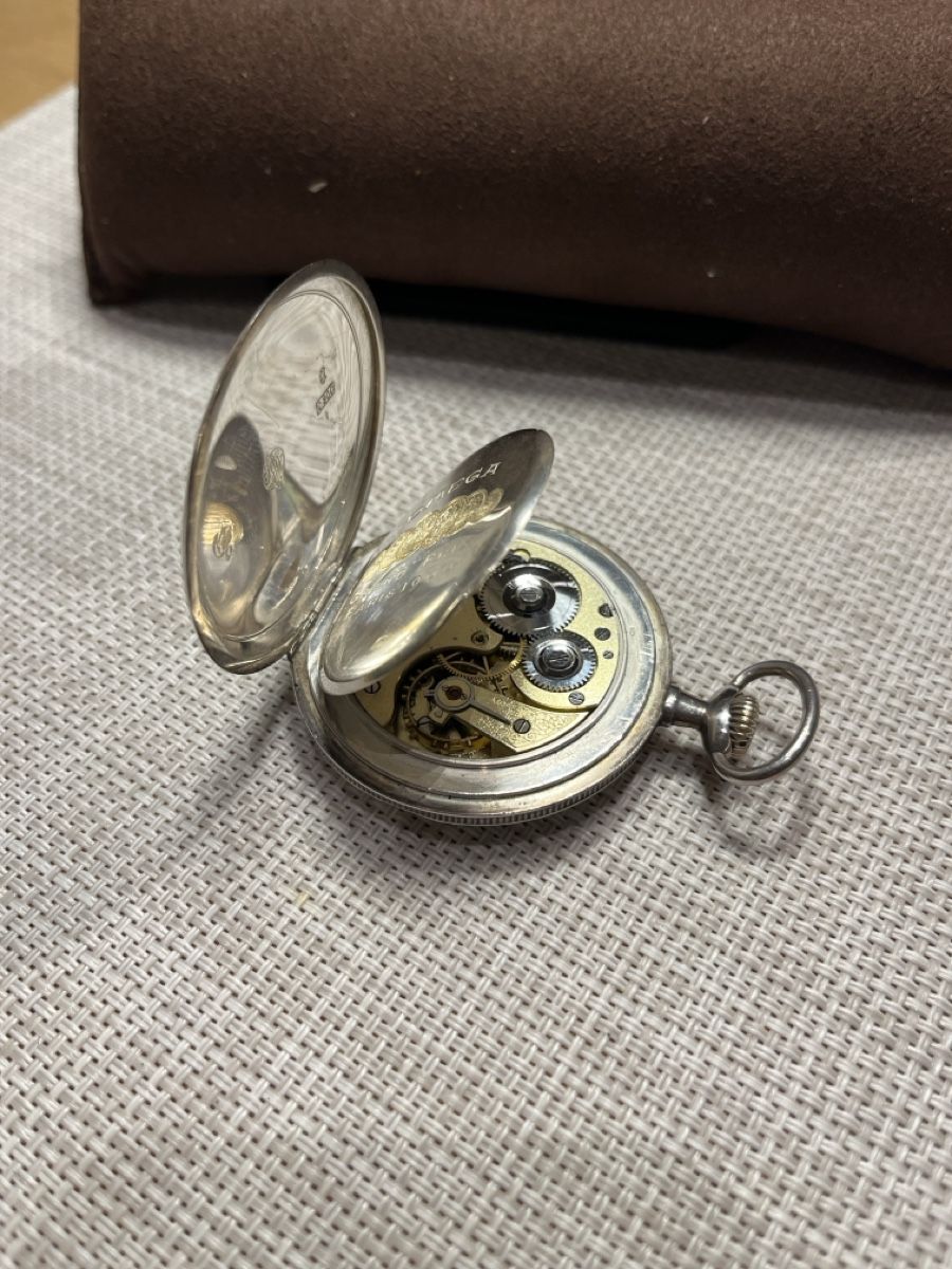 Omega Orologi: Omega Taschenuhr 0,900 Silber  – Usato da Rheineck venduto da UhrenReinhardt 5