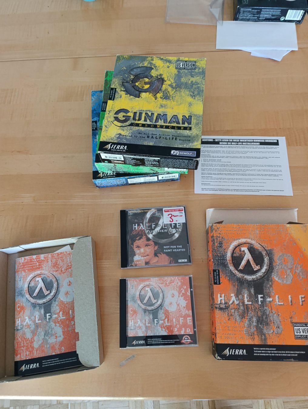 Spiele: Half Life Big Box US Version inklusive 3 Erweiterungen – Gebraucht aus Wiedlisbach von K1R2 5