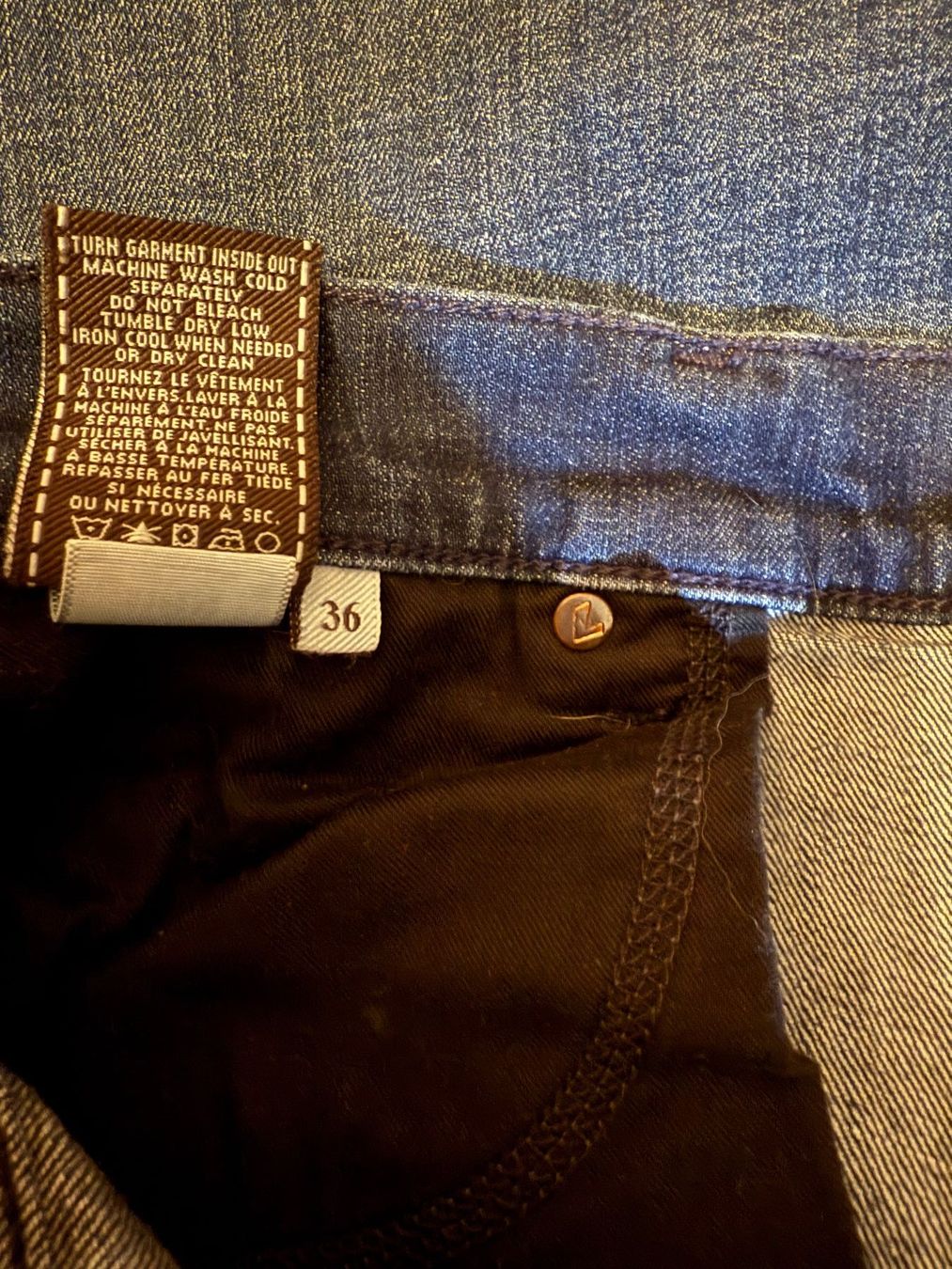 Mankind Jeans: Seven For All Mankind Jeans, Slimmy, 36 – Usato da bioggio venduto da lenny023 2
