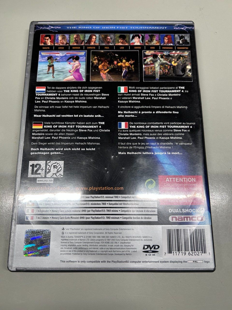 Sony Giochi: Tekken 4 per la console (PS2) – Usato da Giubiasco venduto da LorisVale 1