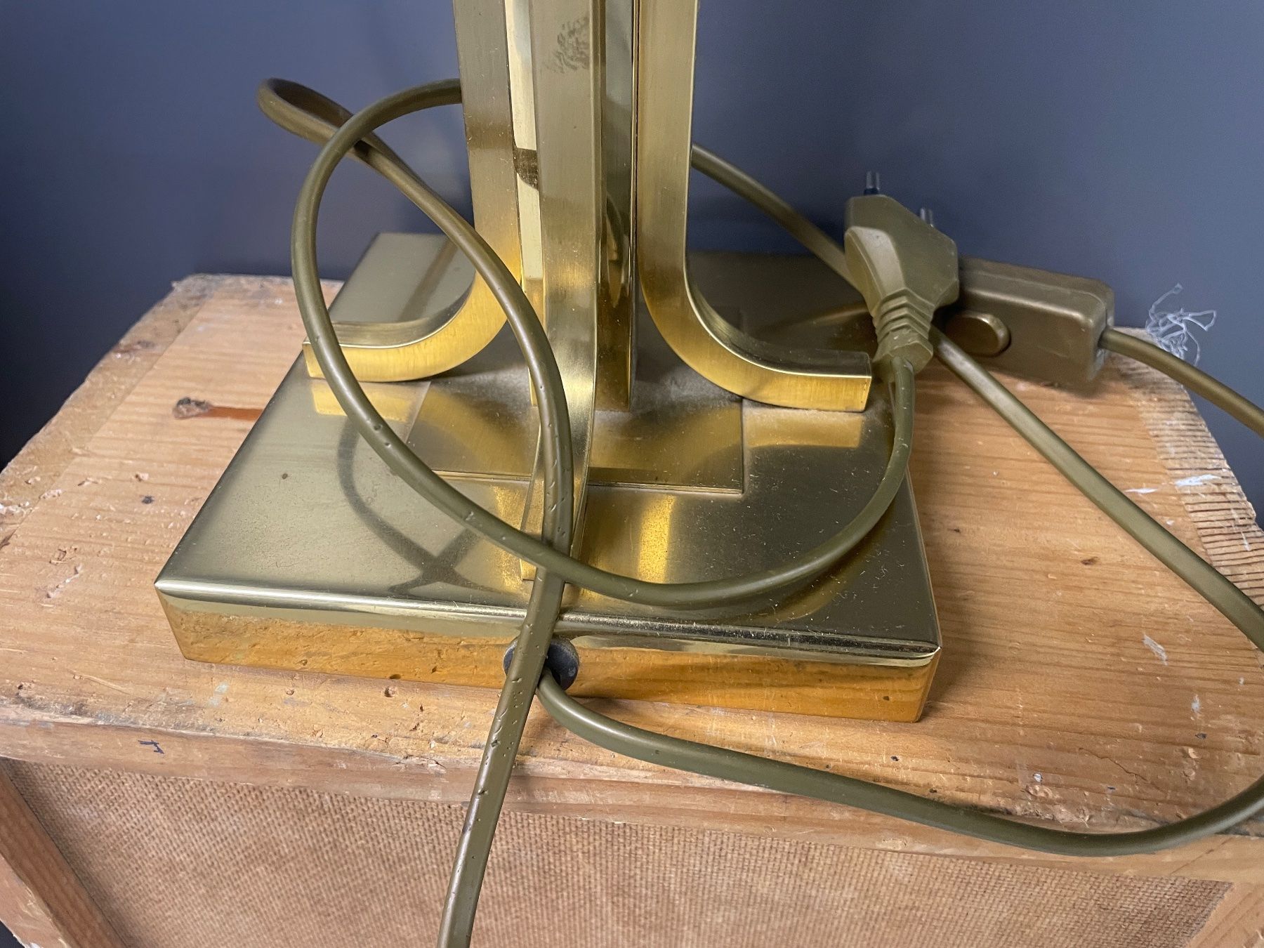 Lampade: Art Deco Messinglampe – Usato da Volketswil venduto da rubin74 2