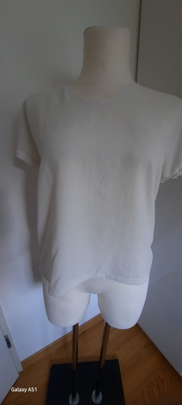 Opus Camicette: **OPUS*** Blusenshirt cremeweiss Gr. 40 – Usato da Wädenswil venduto da H2H_Secondhandshop 1