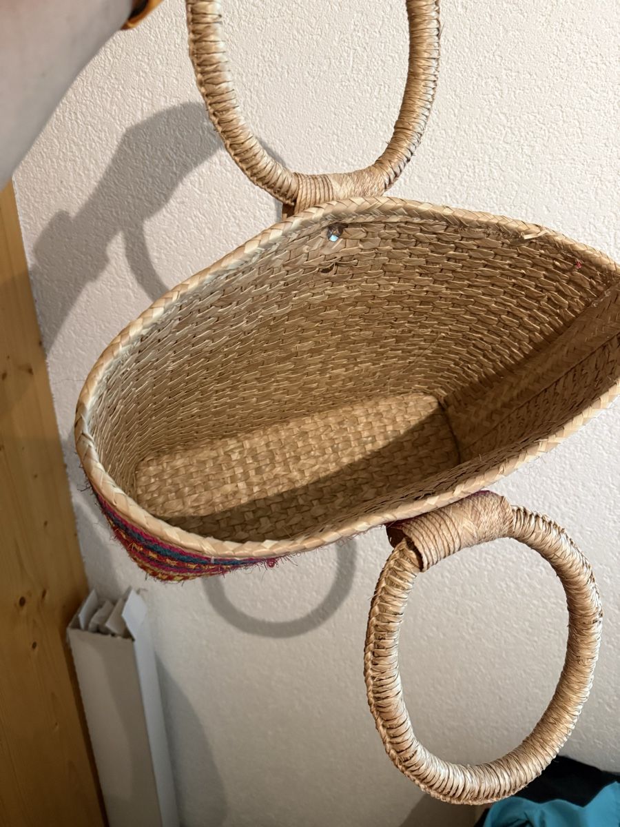 Borse: Sommer Strandkorb Basttasche Handarbeit – Usato da Hirschthal venduto da cel_w772 2