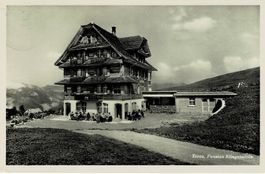 Pension KLINGELSTOCK Stoos Morschach SZ gel. ca 1930!