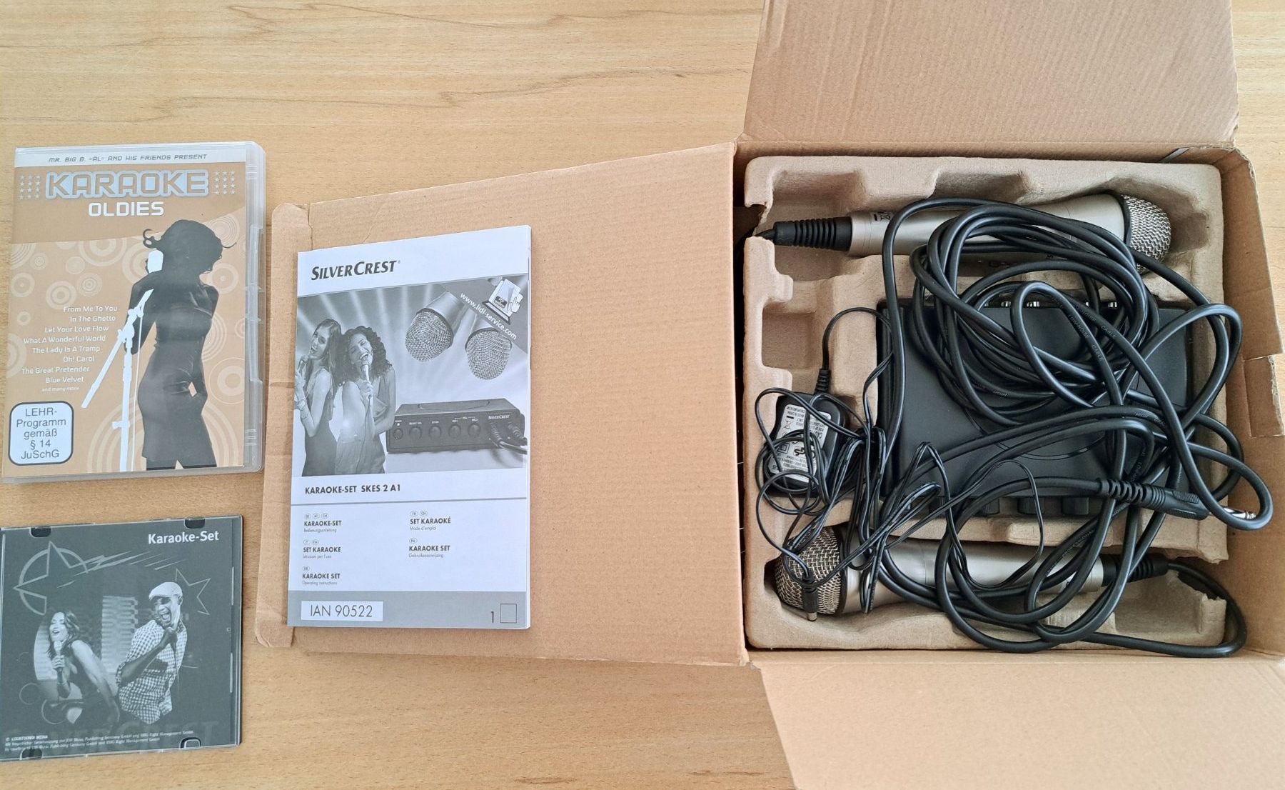 Musikinstrumente: Karaoke Set mit CDs – Gebraucht aus Fischbach-Göslikon von Reddy1 1