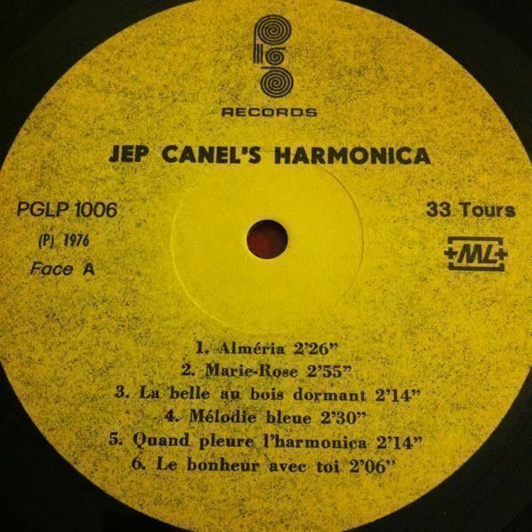 Dischi in vinile: Jep Canel's Harmonica Gils Aubert Show Vinyl LP Autographed – Usato da Genève venduto da Cockattoo 3