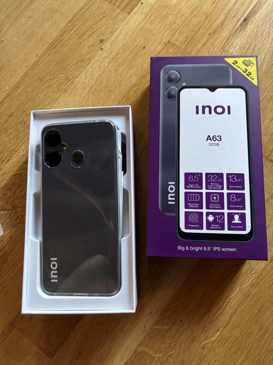 Telefoni cellulari / Smartphones: Inoi A63, 32GB, Android 12, 6.5" – Nuovo (secondo la descrizione) da Estavayer Le Lac venduto da sico1260 3